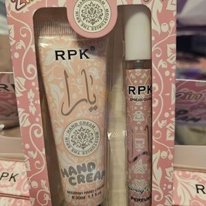 RPK Pink Hand Cream and Perfume Set